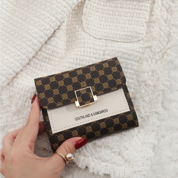 ⚠️Clearance Coffee Brown Bifold Multifunctional Wallet / Cardholder - Picture 4 of 4